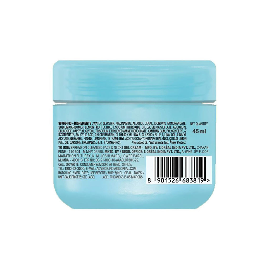 Garnier Fresh & Matte Salicylic Acid Sorbet Gel Face Moisturizer, 45g