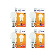 wipro Garnet 14W LED Bulb for Home & Office |Warm White (2700K) | B22 Base|220 degree Light coverage |4Kv Surge Protection |400V High Voltage Protection |Energy Efficient | Pack of 4