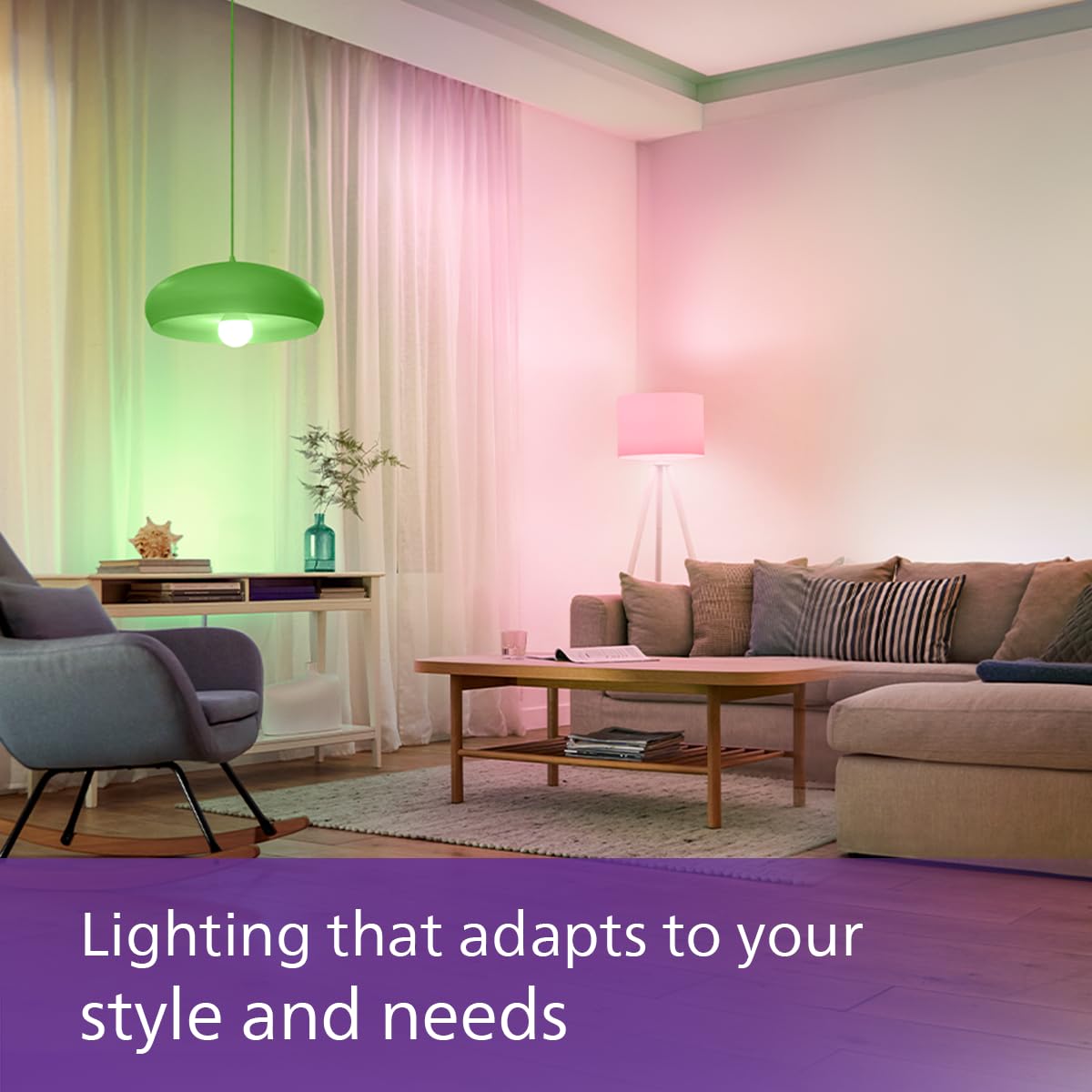 PHILIPS WiZ Neo 12W B22 Wi-Fi & Bluetooth LED Smart Bulb with Music Sync, Compatible with Amazon Alexa & Google Assistant, 16 Million Colours &..
