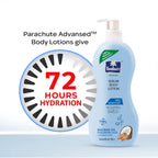 Parachute Advansed Body Lotion for Women, Pro Sensitive Serum, Coconut Milk, Hyaluronic Acid, 100% Natural, for Sensitive Skin, 400ml