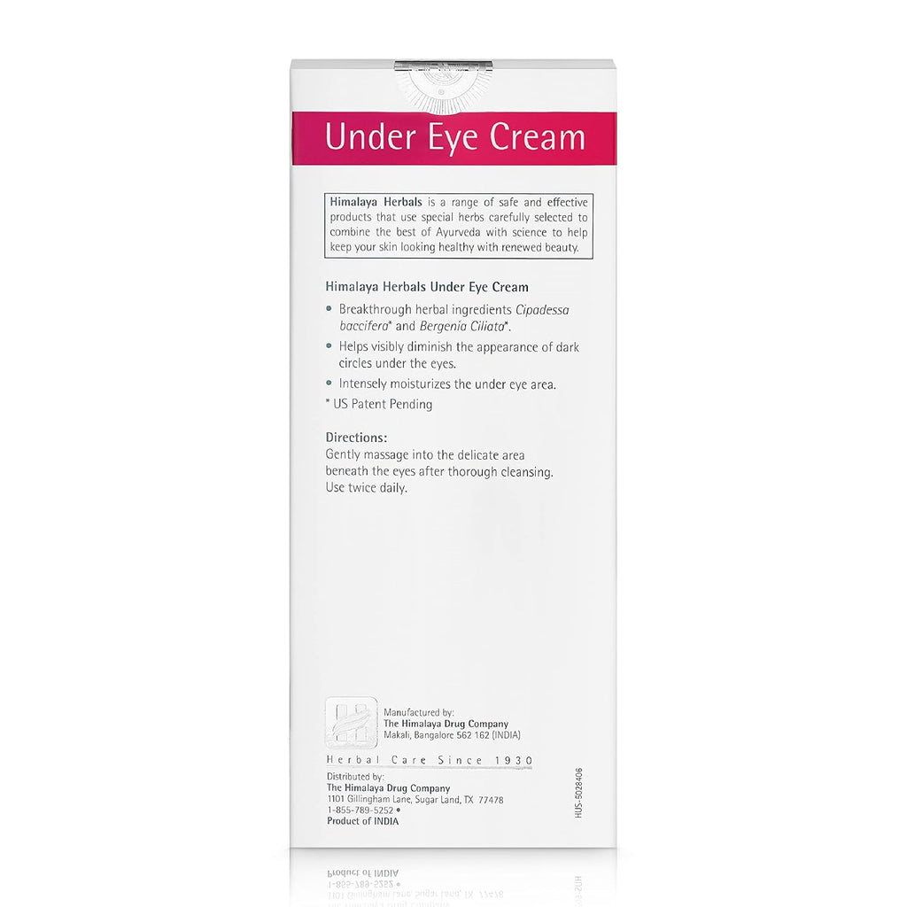 Himalaya Herbals Under Eye Cream, 15ml (Pack of 4)