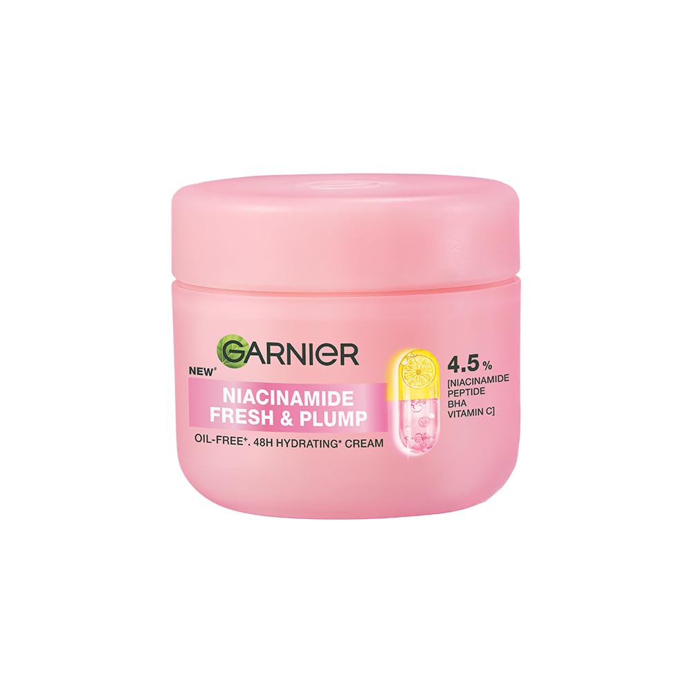Garnier Fresh & Plump Niacinamide Sorbet Gel Face Moisturizer Cream, 90g