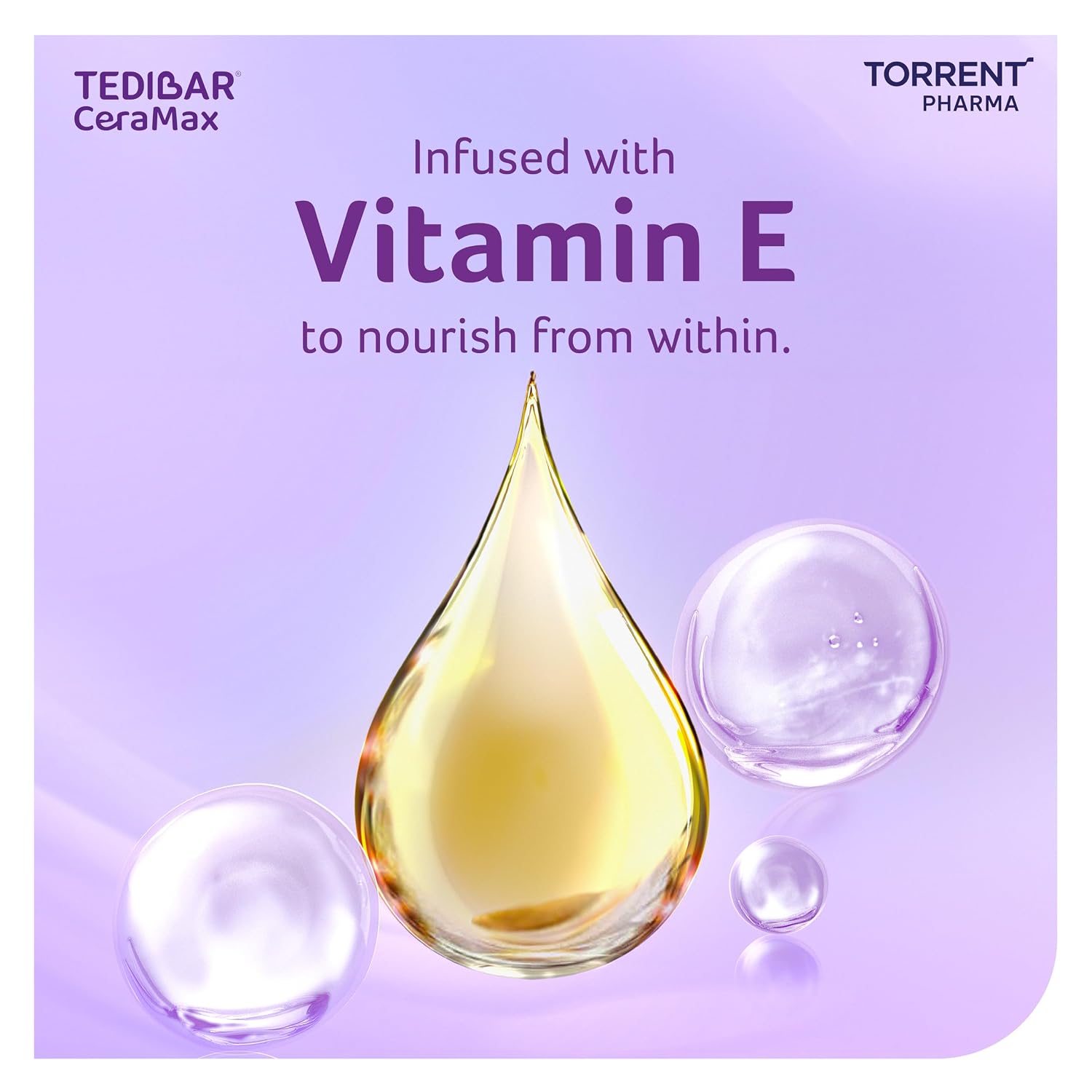 Tedibar Ceramax Bathing Bar - 75g Enriched with Ceramides & Vitamin E