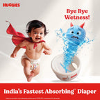 Huggies Complete Comfort Wonder Pants | Pant Style Baby Diapers Large Size (L), 192 Count | India's Fastest Absorbing Diaper, Prevents Diaper Rash,...