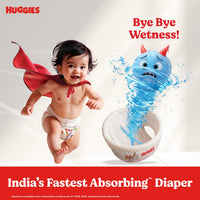 Huggies Complete Comfort Wonder Pants | Pant Style Baby Diapers Large Size (L), 192 Count | India's Fastest Absorbing Diaper, Prevents Diaper Rash,...