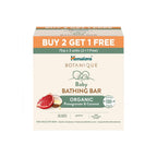 Himalaya Botanique Baby Bathing Bar|Organic|Pediatrician Tested|75g 2+1