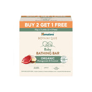 Himalaya Botanique Baby Bathing Bar|Organic|Pediatrician Tested|75g 2+1