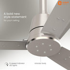 Orient Electric Newly Launched 1200 mm Proton BLDC | BLDC energy saving ceiling fan with Remote |BEE 5-star rated | Saves up to 50% on electricity bills | 3 year warranty by Orient | Cream Latte