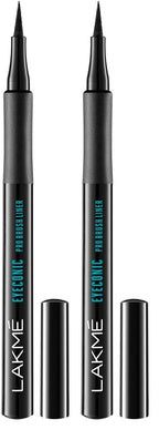 Lakme Eyeconic Pro Brush Liner (Pack of 2)
