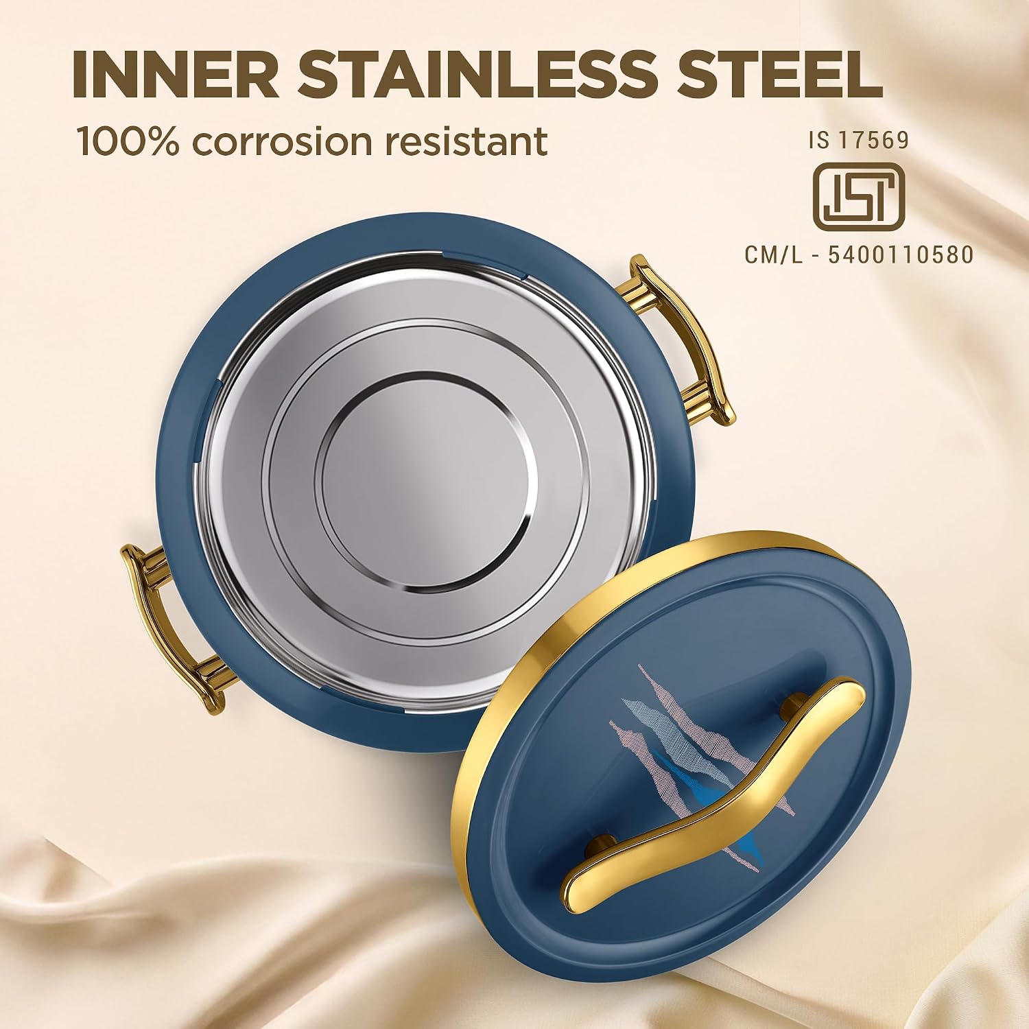 Milton Insignia Reg. Set Casserole (750,1250,1900) ml