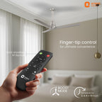 Orient Electric Newly Launched 1200 mm Proton BLDC | BLDC energy saving ceiling fan with Remote |BEE 5-star rated | Saves up to 50% on electricity bills | 3 year warranty by Orient | Cream Latte