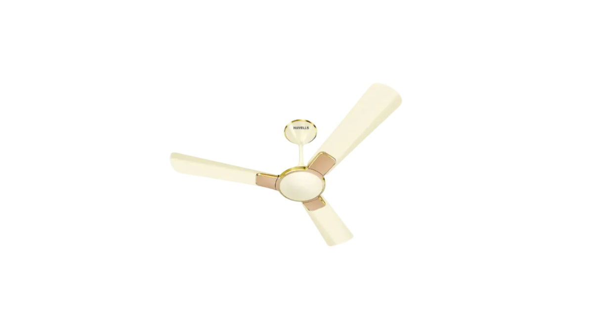 Havells 1200 Mm Fan Enticer Pearl Ivory-Beige, 4 stars