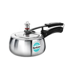 Hawkins 2 Litre Triply Stainless Steel Contura Pressure Cooker | Induction Compatible | Ideal for 2–3 persons | 5 Year Guarantee | ISI Certified | Silver (SSTCO20