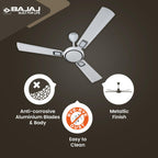 Bajaj Grace Neo BBD EE 1 Star Rated 1200MM Ceiling Fan |