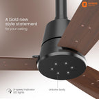 Orient Electric Newly Launched 1200 mm Proton BLDC | BLDC energy saving ceiling fan with Remote |BEE 5-star rated | Saves up to 50% on electricity bills | 3...