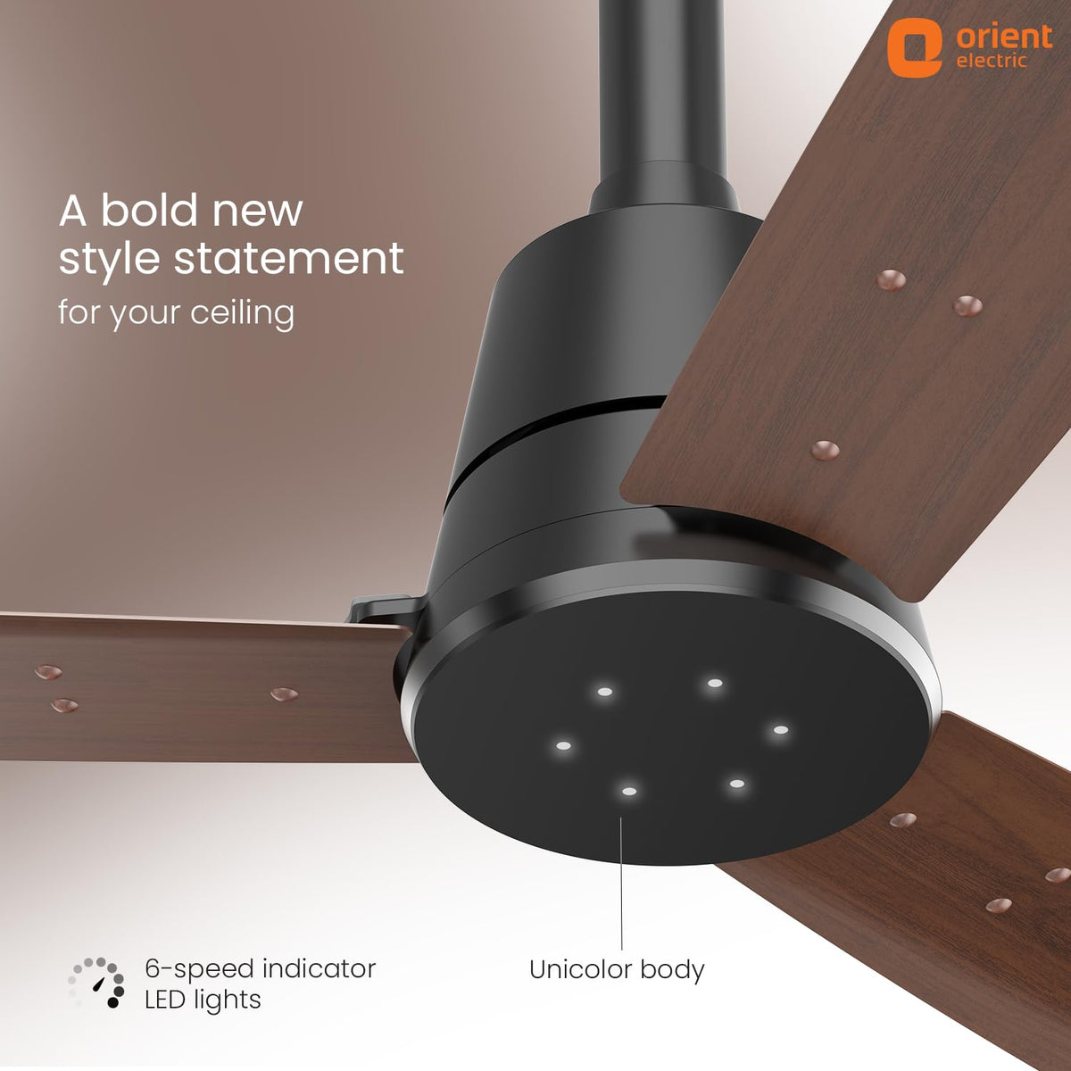 Orient Electric Newly Launched 1200 mm Proton BLDC | BLDC energy saving ceiling fan with Remote |BEE 5-star rated | Saves up to 50% on electricity bills | 3...