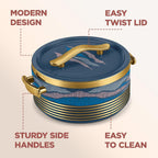 Milton Insignia Jr. Set Casserole (400,750,1250) ml I
