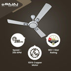 Bajaj Grace Neo BBD EE 1 Star Rated 1200MM Ceiling Fan |