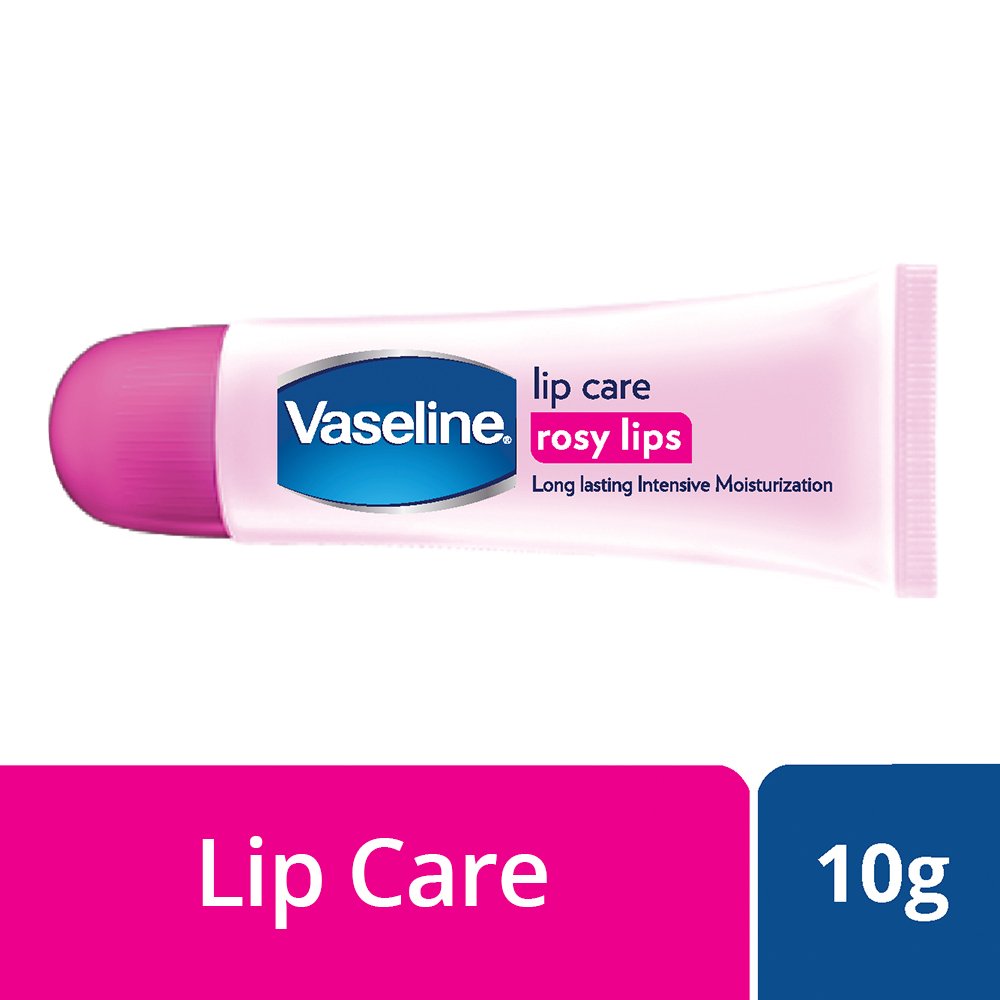 Vaseline Rosy Lips Lip Care, 10G, Pink,(Pack Of 1)