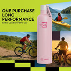 Stainless Steel Water Bottle Oslo Baby Pink 980ml