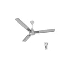 Crompton Energion Caelum 1200mm BLDC Ceiling Fan | Remote & Regulator Control | Multiple Fan Pairing on Remote | BEE 5 Star Rated| High Air Delivery | Low Noise| 4 Years Brand Warranty | Metallic Grey