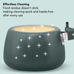 Hawkins Cerenity 3L Pressure Cooker | Ceramic Coated Body | Contura Shaped | Induction & Gas Compatible | Cook Rice, Dal & Curries | ISI Certified |...