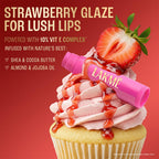 Lakme Lip Love Care Stick Strawberry, with 10% Vitamin E Complex, nourished with Shea & Cocoa Butter and enriched with Almond & Jojoba Oil for 24hr...
