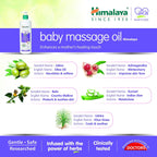 Himalaya Baby Massage Oil (500Ml)&Baby Hair Oil 200 Ml