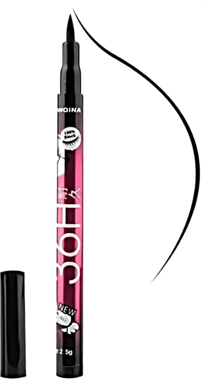 Coloressence Supreme Eyeliner, Intense Black, 5ml | Long Lasting | Waterproof | Smudgeproof | Quick Dry | Precision Applicator Tip | Easy Application