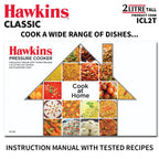 Hawkins Aluminium 2 Litre Classic Pressure Cooker, Tall Design, Induction Inner Lid Cooker, Pan Cooker, Silver (ICL2T)