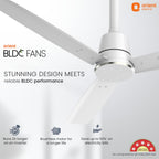 Orient Electric Newly Launched 1200 mm Proton BLDC | BLDC energy saving ceiling fan with Remote |BEE 5-star rated | Saves up to 50% on electricity bills | 3...