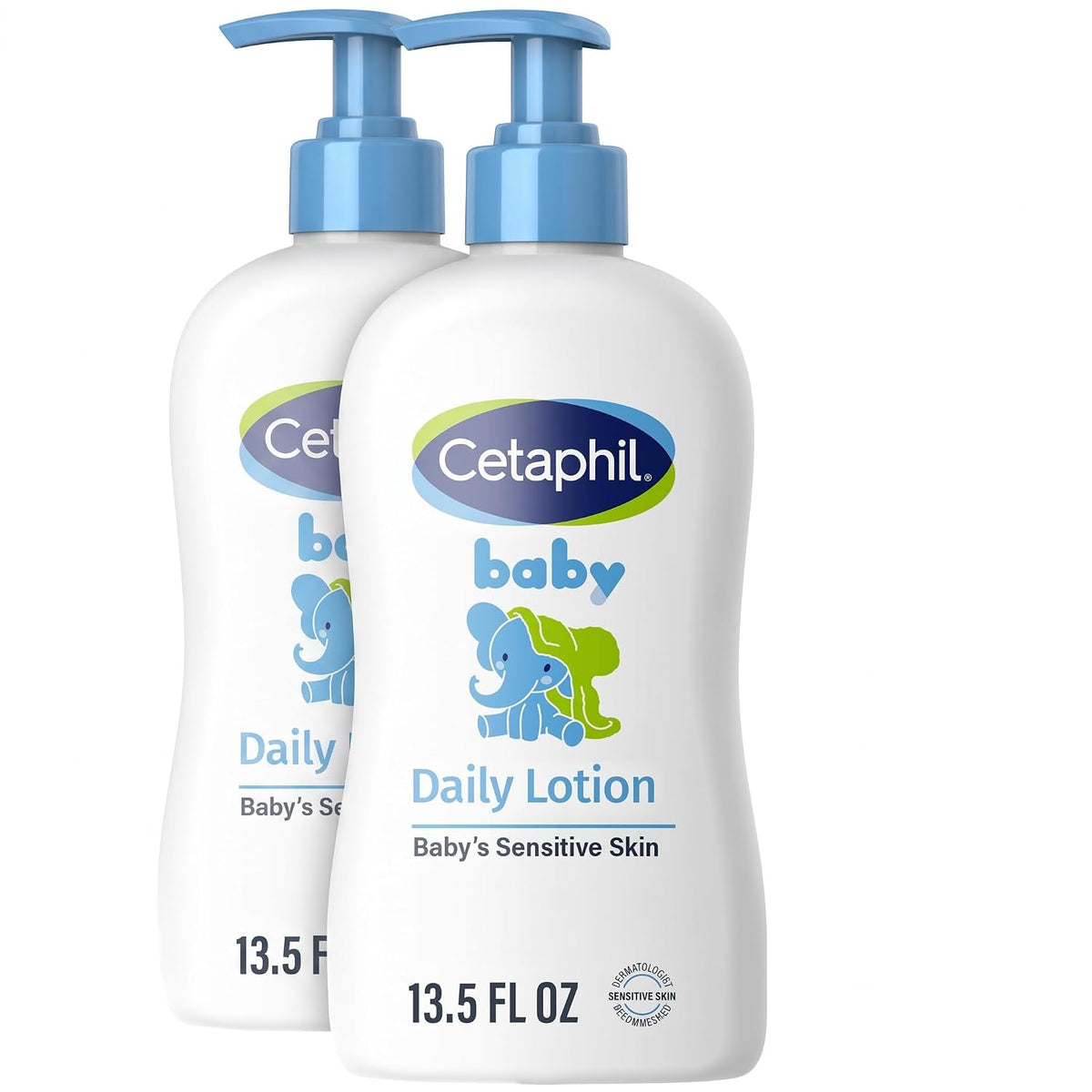 Cetaphil Baby Daily Lotion With Organic Calendula - (400ml) (Pack of 2)