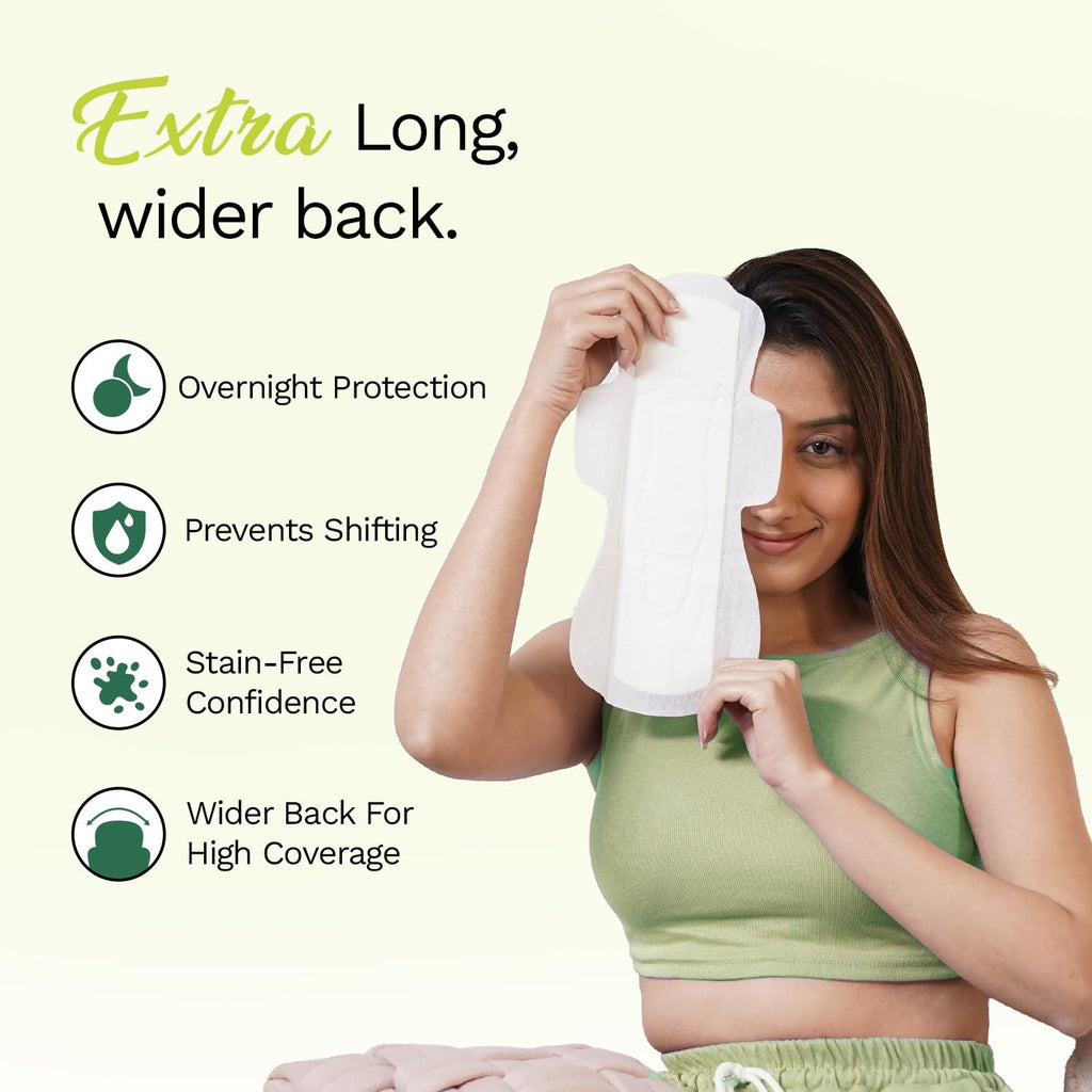 Pee Safe Comfort Ultra Thin Pads | 14 Pcs (8 XL+6 XXL) | Dual Wings | Ultra Soft, Toxin Free, Extra Long, Disposable Wrapper, 6 Layer Deep Absorption,...