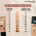 Maybelline New York Fit Me BB Nude Glow BB Cream, 60