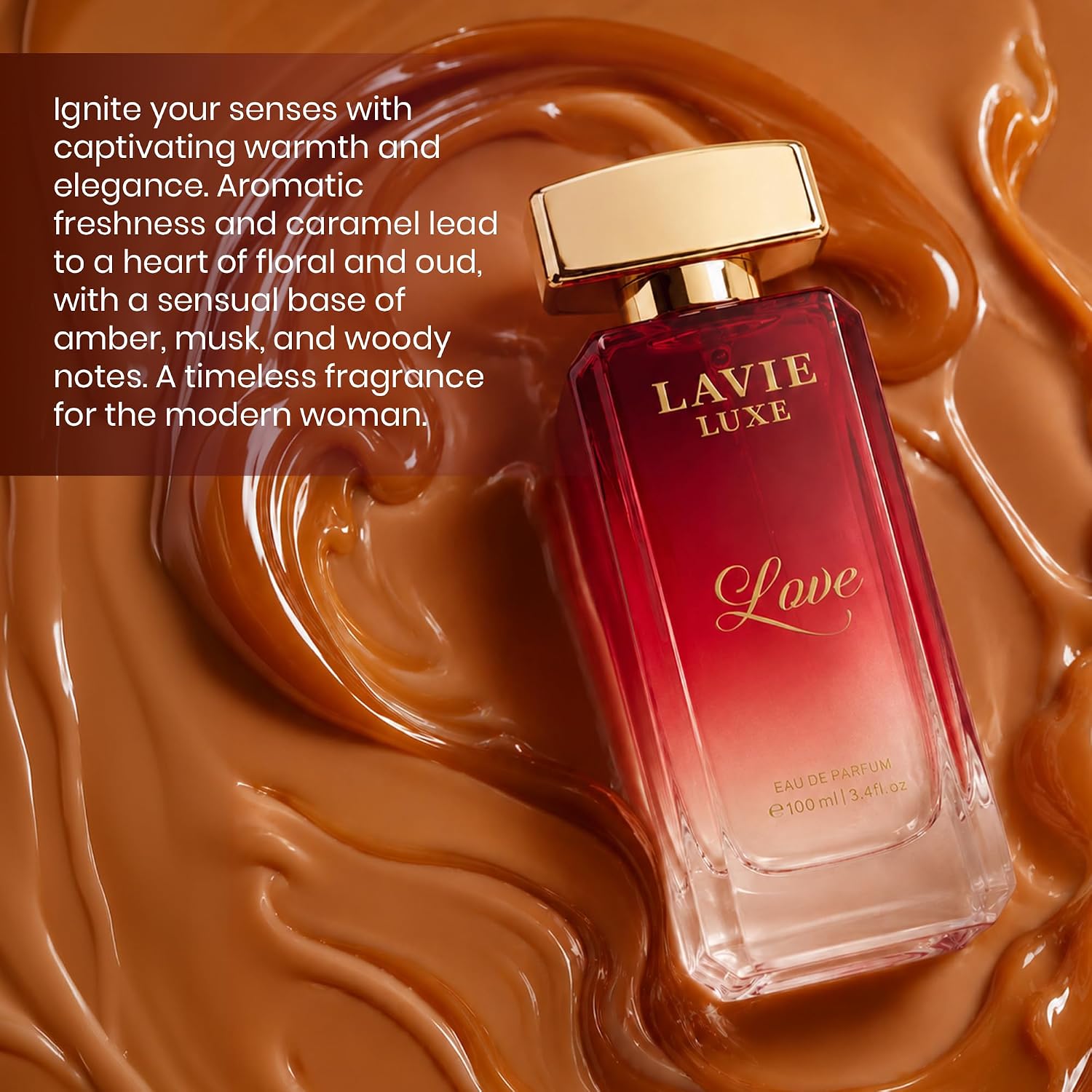 Lavie Luxe Love Women Eau De Parfum | Luxury Collection 100ml Perfume | Perfume for Women