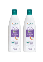 Himalaya Baby Massage Oil (200ml, White) (Pack of 2)