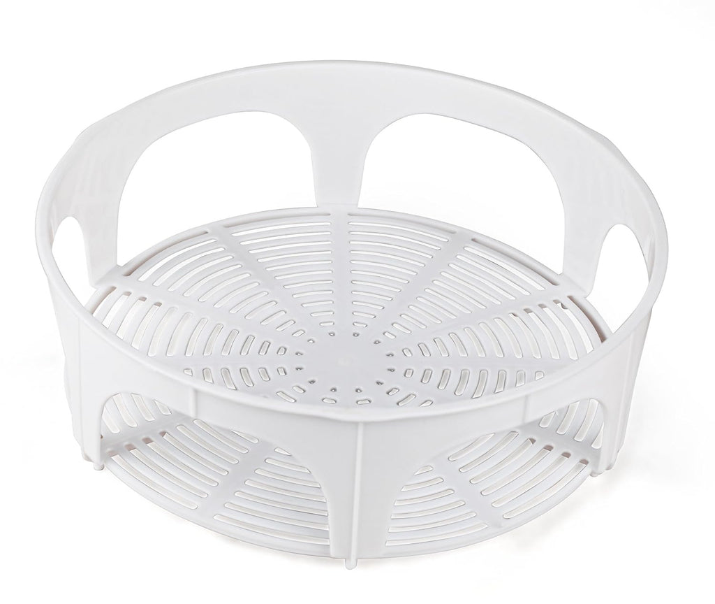 Cello Roti Plus Insulated Casserole Hot Pot Box Case with Lid 1500 ml White & Brown |