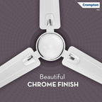 Crompton SUREBREEZE HILL BRIZ NEO 1200 mm (48 inch) Ceiling Fan (Opal White) Star rated energy efficient fans