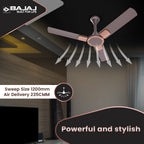 Bajaj Artisan 12S2 1200MM (48") Ceiling Fan | BEE-2 Star Rated Energy Efficient |