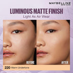 Maybelline New York Super Stay Lumi Matte Liquid Foundation, 230 | 30 HR Long Lasting yet Lightweight, 35ml
