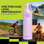Stainless Steel Water Bottle Oslo Orchid Purple 980ml