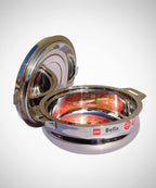 CELLO Bella 1500 Insulated Stainless Steel Casserole Hot Pot Box for Daily Use 1500 ml Silver |