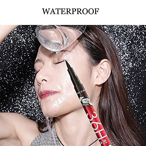 Cazo 36H Long-lasting Black Matte Liquid Eyeliner