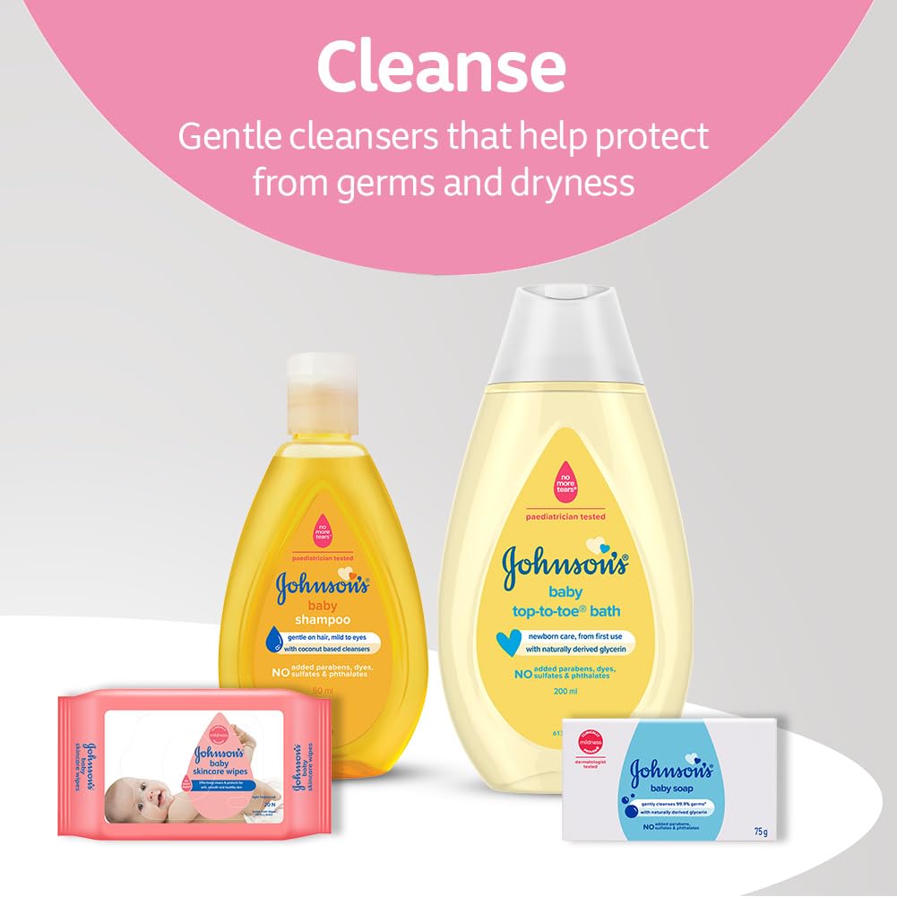 Johnson’s Baby Gift Pack with Maternity Bag (10 Pieces)