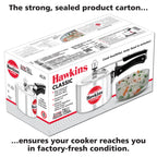 Hawkins Aluminium 2 Litre Classic Pressure Cooker, Tall Design, Induction Inner Lid Cooker, Pan Cooker, Silver (ICL2T)