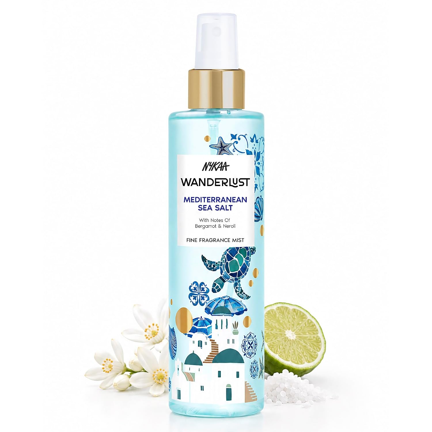 Nykaa Wanderlust Mediterranean Sea Salt Fragrance Mist-200ml
