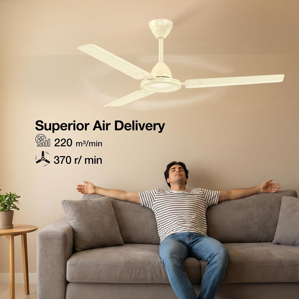 Havells REO Vaayu 1200 mm ES Ceiling Fan | High Speed, High Air Delivery |
