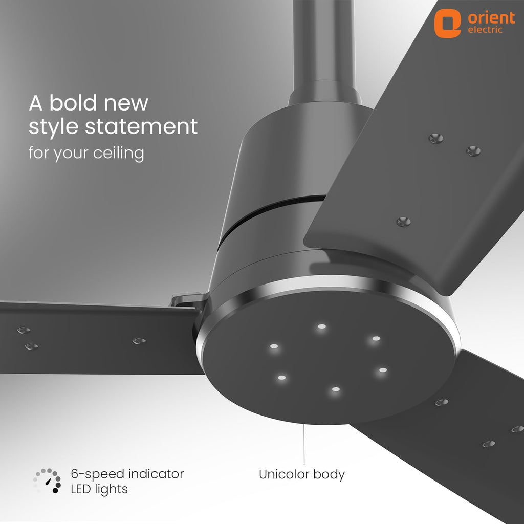 Orient Electric Newly Launched 1200 mm Proton BLDC | BLDC energy saving ceiling fan with Remote |BEE 5-star rated | Saves up to 50% on electricity bills | 3...
