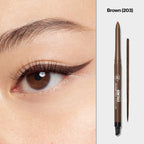 Revlon ColorStay Pencil Waterproof Eyeliner, Smudge-Proof, Eye Makeup with Built-In Sharpener, 203 Brown, 0.28 g