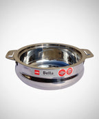 CELLO Bella 1500 Insulated Stainless Steel Casserole Hot Pot Box for Daily Use 1500 ml Silver |